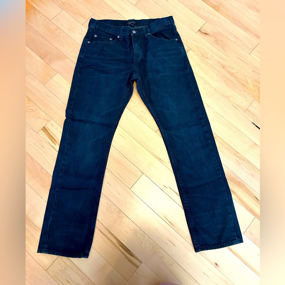 BANANA REPUBLIC vintage straight dark denim jeans size 30x30